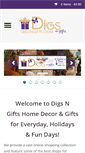 Mobile Screenshot of digsngifts.com